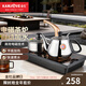 金灶（KAMJOVE） 泡茶電磁爐茶具燒水壺 自動(dòng)上水電水壺 304不銹鋼電茶爐 D608 0.9L 0.9L