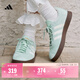 adidas「T頭鞋」VL COURT CLASSIC板鞋德訓鞋男女阿迪達斯輕運動(dòng)   蒸汽綠/漢玉白/金 (推薦女生買(mǎi)小半碼)   37