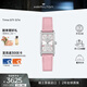 漢米爾頓（Hamilton）漢密爾頓女表瑞士表 愛(ài)慕石英表方形小表盤(pán) 小方糖手表女士禮物