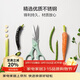樂(lè )扣樂(lè )扣（LOCK&LOCK）彩色多功能廚房剪刀不銹鋼雞骨頭刮魚(yú)鱗輔食烤肉廚具 薄荷綠