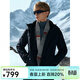 Navigare意大利小帆船男士羽絨服頸部按摩防風(fēng)防風(fēng)保暖外套厚款連帽滑雪服 深寶石藍 M /48