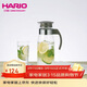 HARIO原裝進(jìn)口冷水壺大容量耐熱玻璃杯涼水茶壺果汁杯1400ML