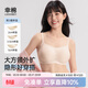 幸棉【斷碼特惠】外擴顯大內衣女無(wú)尺碼聚攏無(wú)痕漫畫(huà)胸文胸軟支撐胸罩 膚色（附2對杯墊） 均碼 (A-C杯/90-125斤)