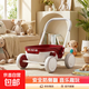 寶寶學(xué)步車(chē)嬰兒多功能手推車(chē)防側翻助步車(chē)兒童周歲禮物1-5歲 助步車(chē)騎士紅音樂(lè )燈光