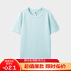 蕉內302Go女士T恤涼感莫代爾親膚短袖女顯瘦修身上衣 綿冰藍 L