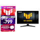 華碩VG249QM5A 23.8英寸FASTIPS顯示器電競顯示器240Hz 0.3MS響應G-Sync技術(shù)FreeSync無(wú)撕裂99% sRGB