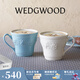 Wedgwood歡愉假日馬克杯情侶對杯杯子水杯咖啡杯高顏值 歡愉假日藍白馬克杯 2個(gè) 350ml