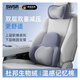 SWSR德國品牌腰靠枕汽車(chē)車(chē)載靠墊主駕駛座椅腰墊車(chē)用腰托頭開(kāi)車(chē)護腰錐 4墨海藍雙層內芯雙重減壓杜邦生