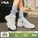 FILA 斐樂(lè )官方【楊冪同款】女鞋蕨草鞋2代老爹鞋秋季透氣休閑鞋運動(dòng)鞋