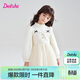 笛莎（DEESHA）女童小香風(fēng)網(wǎng)紗連衣裙2025冬季款公主禮服裙中大童女孩童裝裙子