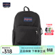 JANSPORT杰斯伯書(shū)包輕便雙肩包男女旅行包簡(jiǎn)約背包電腦包學(xué)生校園 7ZNZ008爵士黑-隔層+側袋+厚底