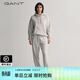 GANT/甘特春季新款女士長(cháng)褲褲子純色百搭休閑學(xué)院風(fēng)束腳衛褲運動(dòng)褲 94淺灰 M