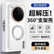 暴走【解壓磁吸旋轉支架】適用oppofindx8s+手機殼 OPPO Find X8s+保護套 柔砂膚感透色輕薄簡(jiǎn)約硬殼白