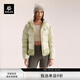 KAILAS凱樂(lè )石塔斯曼羽絨服女輕便保暖鵝絨戶(hù)外防風(fēng)連帽外套秋冬 初芽黃 XS