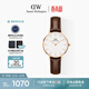 丹尼爾惠靈頓（DanielWellington）DW女士手表小眾輕奢流金鋼帶石英腕表送女友生日禮物DW231