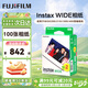 富士（FUJIFILM）instax  拍立得三寸相紙/彩邊適用于mini9/11/12/13/evo/wide五寸相紙生日禮物 送禮獎品 女生禮物 拍立得 wide系列相紙 100張