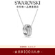 施華洛世奇（SWAROVSKI）【生日禮物】Hyperbola項鏈女繩結吊墜輕奢小眾送女友女 鍍白金色5646724