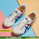 Onitsuka Tiger鬼塚虎男鞋女鞋 經(jīng)典休閑運動(dòng)鞋MEXICO 66帆布懶人鞋一腳穿休閑鞋 經(jīng)典紅白藍/帆布透氣/ 40.5