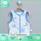 良良（liangliang）嬰兒馬甲 春夏男女寶寶背心衣服 雙層馬夾坎肩春秋外穿薄款 水象星座-雙層款 80