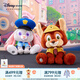 迪士尼（Disney）瘋狂動(dòng)物城童趣回歸系列朱迪尼克毛絨玩偶掛件胡蘿卜筆生日禮物 朱迪尼克玩偶組合贈禮袋/童趣回歸系列