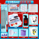 蒙瑪特國畫(huà)顏料工具套裝管裝初學(xué)者小學(xué)生兒童中國畫(huà)入門(mén)12色6ML13件套+工具箱 V CS-GH12S6X