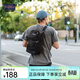 JANSPORT杰斯伯單肩背包斜跨包潮人ins小包 4QV2008 黑色
