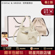 CinvaiKrose官方店小c&k手提包包女包2026新款通勤水桶斜挎包生日母親節禮物 米白色Off-white【贈掛飾】送女友老婆女生禮物走心
