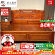 梓畫(huà)實(shí)木床 中式金花梨木仿古典雕花1.8米x2米雙人主臥室全榫卯大床 金花梨木實(shí)木床【升級加厚】 1.8x2.0m全榫卯【T級花梨木】滿(mǎn)鋪床板