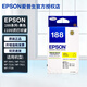愛(ài)普生（EPSON）原裝T188墨盒黑彩WF3641 7621/7218/7728/7111打印機 T6711維護箱 愛(ài)普生T1884黃色1100頁(yè)