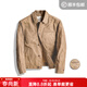 馬登工裝 美式重磅古著(zhù)黃石帆布油蠟夾克阿美咔嘰硬漢獵裝外套男 油蠟夾克 +蜂蠟組合（保養優(yōu)選） L （175/96A）