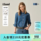 ELAND衣戀新款女裝襯衫2025秋新款女裝襯衫牛仔上衣 牛仔色(55)Indigo S /160