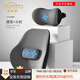 肯拓普汽車(chē)頭枕腰靠電動(dòng)按摩車(chē)用護頸枕護腰墊靠背墊奔馳寶馬奧迪沃爾沃 紳士灰 電動(dòng)按摩款頭枕+腰靠 1套