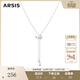 Arsis小刺猬抽拉項鏈女毛衣鏈甜酷風(fēng)個(gè)性百搭鎖骨鏈送女友生日禮物 小刺猬抽拉項鏈