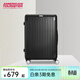 美旅（AMERICAN TOURISTER）行李箱萬(wàn)向輪拉桿箱時(shí)尚簡(jiǎn)約學(xué)生旅行密碼箱男女出差銀色 661 黑色26英寸
