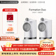 寶華韋健Formation DUO書(shū)架箱 WiFi 藍牙 AirPlay 無(wú)線(xiàn)音響 立體聲 HIFI 有源音箱 白色一對 節日禮物