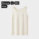 蕉內300E兒童背心無(wú)側縫100%純棉T恤百搭短袖男女童圓領(lǐng)家居上衣