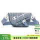 Champion冠軍單肩包夏季美式復古馬鞍包時(shí)尚休閑斜挎包胸包男女潮 湖藍 均碼