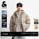 杰克·瓊斯（JACK&JONES） 秋冬男裝加厚外套外衣羽絨服保暖寬松連帽鴨絨防風(fēng)男款225312020