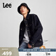 Lee舒適版男經(jīng)典款騎士牛仔夾克長(cháng)袖翻領(lǐng)外套休閑潮