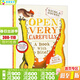 英文原版繪本 Open Very Carefully/What's Next Door 2冊 情緒情商培養 親子共讀 啟蒙繪本 大開(kāi)本繪本洞洞書(shū)睡前讀物 Nosy Crow 非常小心的打開(kāi)