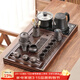 唐豐實(shí)木茶盤(pán)功夫茶具套裝全自動(dòng)上水燒水一體式大茶臺現代家用泡茶臺 煙雨茶盤(pán)+舍得自動(dòng)11頭配茶葉罐