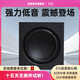 全想（Trasam） H12B 大10寸有源低音炮單喇叭 美國大地震 大功率HiFi低音炮 家庭影院重低音炮 黑色 工廠(chǎng)直售