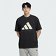 阿迪達斯（adidas）男女 籃球系列 ADIDAS SS TEE 短袖T恤 KB7560 黑色 XS