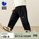 迷你巴拉【加絨】男童褲子加厚毛絨冬新品百搭保暖兒童長(cháng)褲