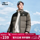鴻星爾克羽絨服男女同款冬季立領(lǐng)時(shí)尚通勤加厚保暖外套情侶泡芙面包服上衣