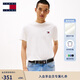 TOMMY JEANS【純色純棉】春夏男裝平紋針織潮流刺繡休閑內搭短袖T恤上衣