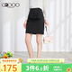 G2000舒適中腰職業(yè)半身裙女 女裝立體包臀裙00764002 黑色/99 M /36
