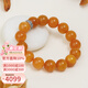 布達拉宮足銀蜜蠟手串男女士款琥珀蜜蠟雞油黃單圈簡(jiǎn)約手鏈七夕情人節禮物 足銀蜜蠟手串