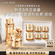蘭蔻菁純精華水+眼霜+面霜30ml緊致淡紋護膚品禮盒套裝生日禮物