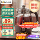 小熊（Bear）煮茶器養生壺蒸汽噴淋式 玻璃加厚黑茶煮茶壺小型迷你辦公室蒸茶器全自動(dòng)泡茶爐電熱燒水壺 ZCQ-A10X1 噴淋式煮茶 1L